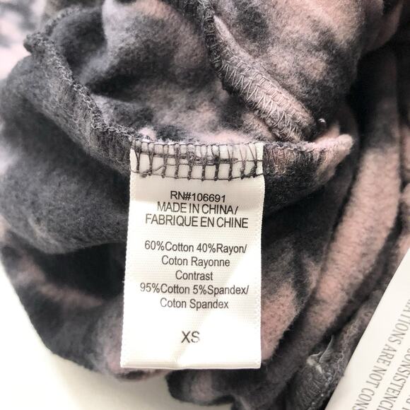 Young Fabulous and Broke Groove Foldover Tie Dye Joggers Pants Women’s Size XS - Picture 8 of 9